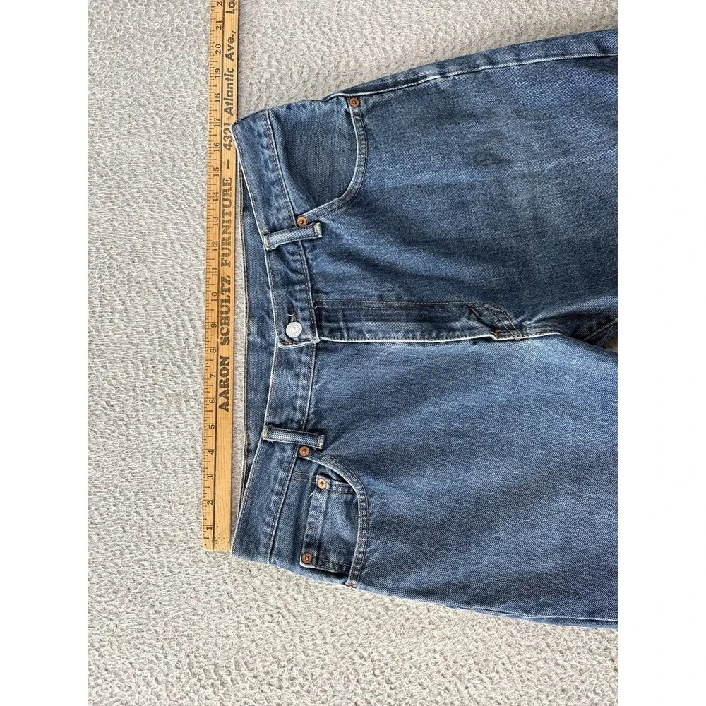 Levis 517 Jeans Mens 36x34 (Actual 34x32) Blue Western Bootcut Cowboy